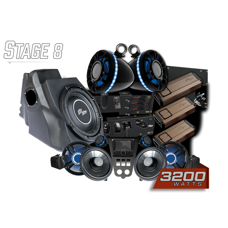 '25-'26 RZR® Pro Series Elite Stage 8 Stereo Kit | UTVS-PRO2-S8-E