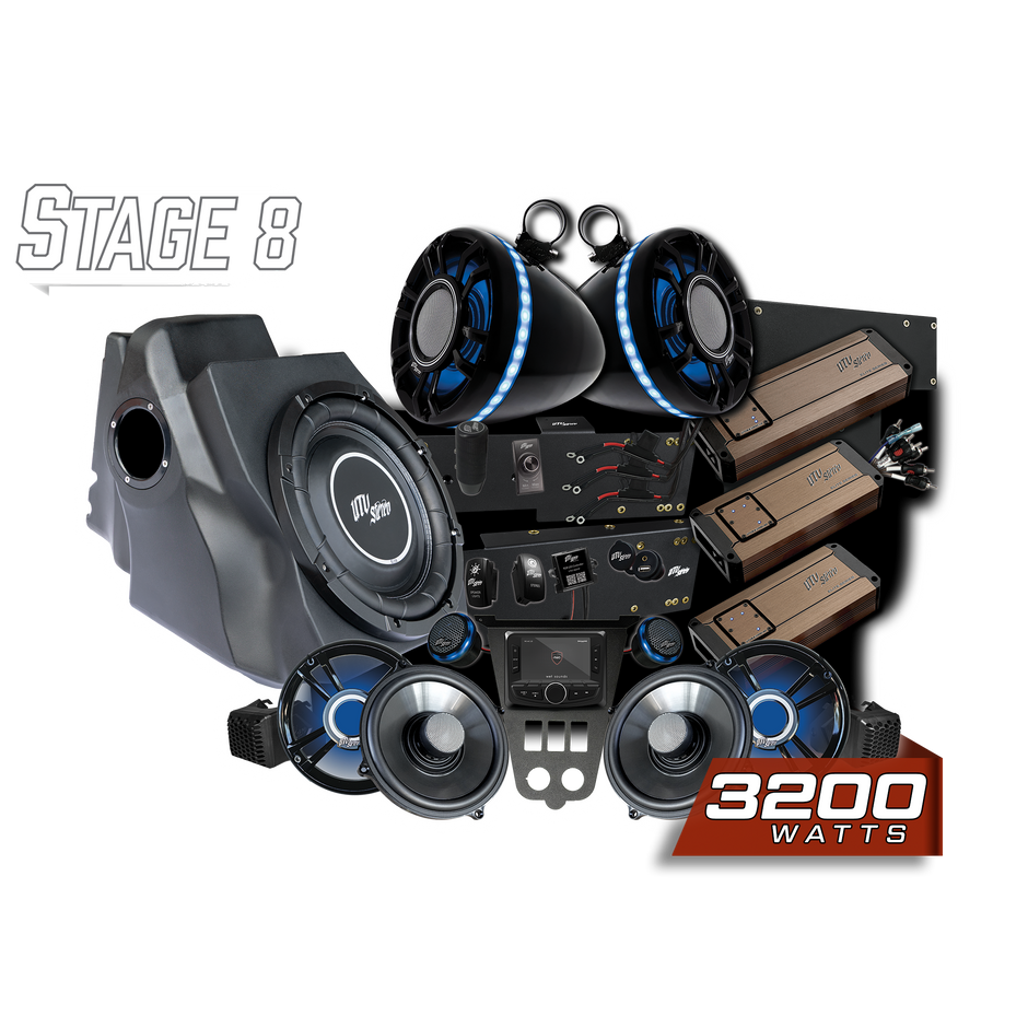 '25-'26 RZR® Pro Series Elite Stage 8 Stereo Kit | UTVS-PRO2-S8-E