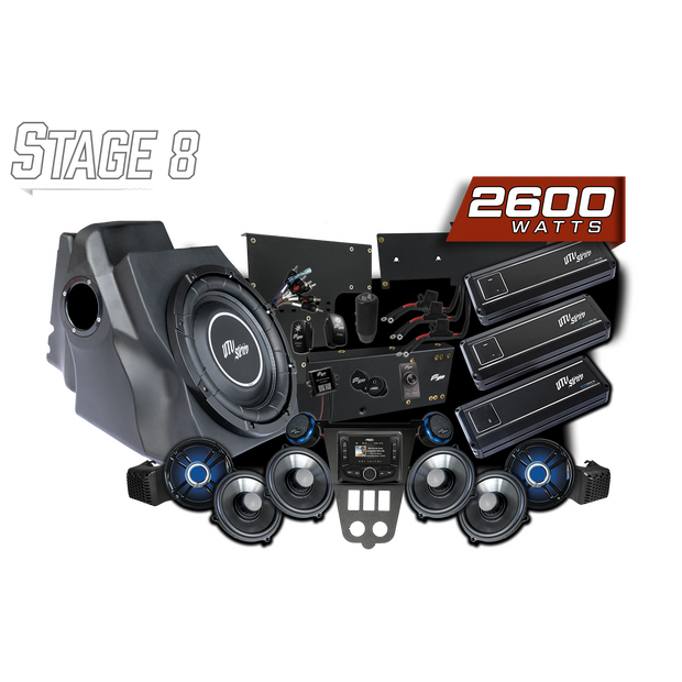 '25-'26 RZR® Pro Series Signature Stage 8 Stereo Kit | UTVS-PRO2-S8-S