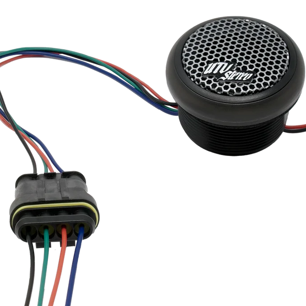 *UTV STEREO - PRO SERIES 1" TWEETER W/ BUILT IN RGB LED (PAIR)
