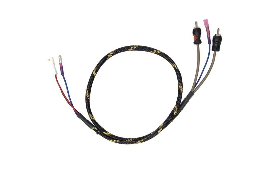 *UTV STEREO - CAN-AM® MAVERICK R BRP GO SUBWOOFER RCA OUTPUT HARNESS + REMOTE