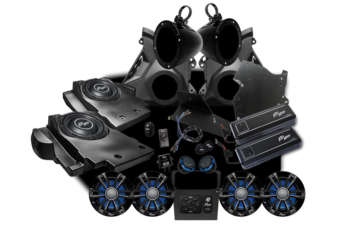 Can-Am® Maverick R Signature Series Stage 7 Stereo Kit | UTVS-R-S7-S