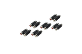 UTV Stereo RCA Barrel Connectors Female (6-Pack) | UTVS-RCA-BARREL-3