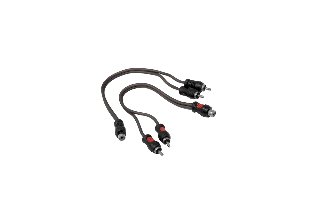UTV Stereo RCA Y Cables (Pair) | UTVS-RCA-Y-PAIR