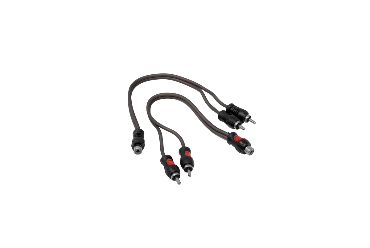UTV Stereo RCA Y Cables (Pair) | UTVS-RCA-Y-PAIR