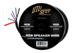 6 Conductor RGB Speaker Wire - 50' | UTVS-RGB-SPWIRE-50