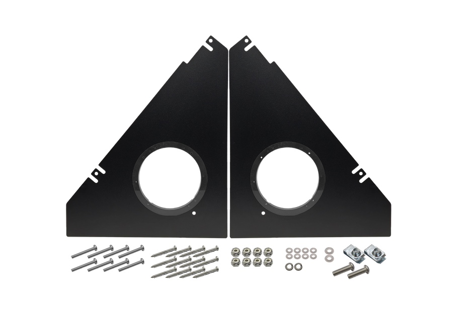 Polaris® Ranger 1500 Front Overhead Speaker Adapters (Pair) | UTVS-RNG-OSA-FRONT