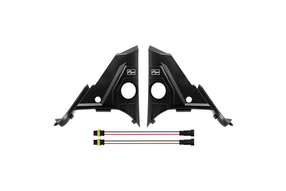 Polaris® Ranger 1500 A-Pillar Tweeter Adapter (Pair) V2 | UTVS-RNG-TSA