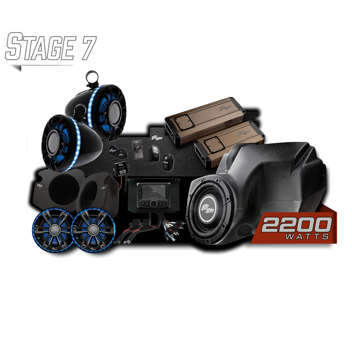 RZR® Elite Series Stage 7 Stereo Kit | UTVS-RZR-S7-E