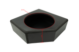 '17+ Can-Am® X3 Rear Low-Profile Driver Side 10” Subwoofer Enclosure – Unloaded | UTVS-X3-ENC-LP-RDRIVER