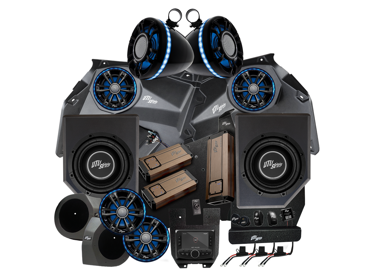 Can-Am® X3 Elite Series Stage 8 Stereo Kit | UTVS-X3-S8-E