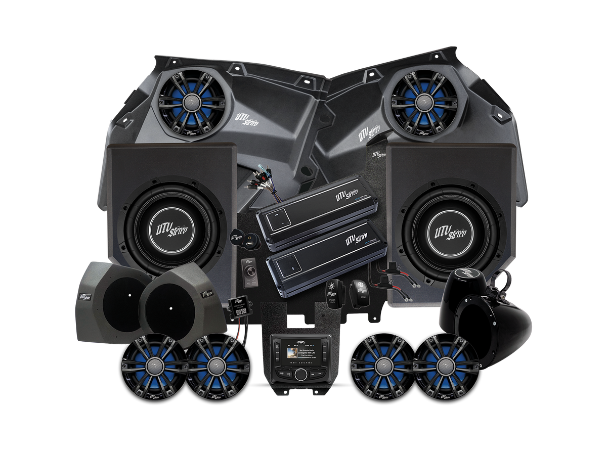 Can-Am® X3 Signature Series Stage 7 Stereo Kit | UTVS-X3-S7-S