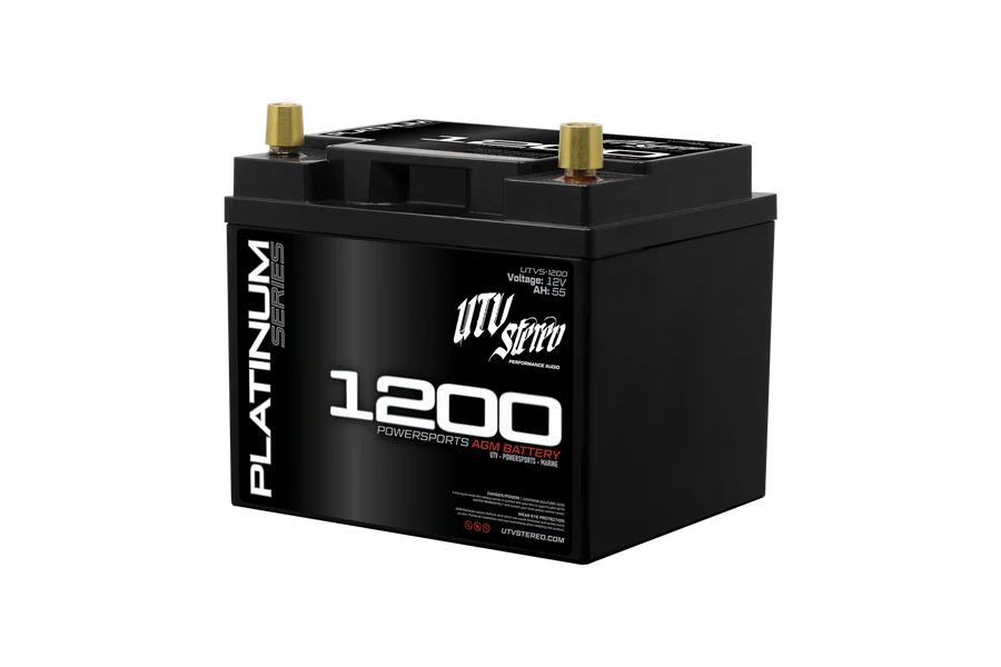 *UTV STEREO - PLATINUM SERIES AGM 1200 BATTERY | UTVS-1200