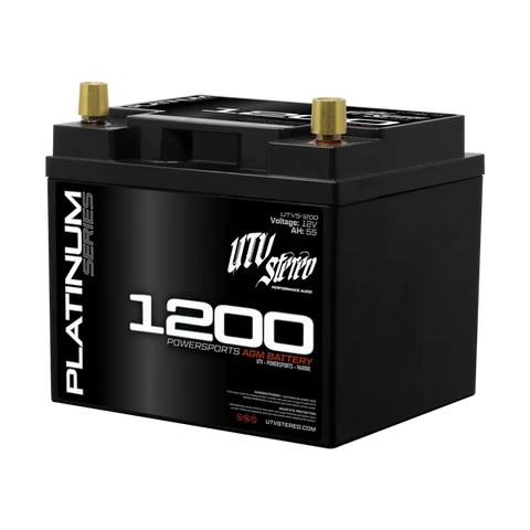 *UTV STEREO - PLATINUM SERIES AGM 1200 BATTERY | UTVS-1200