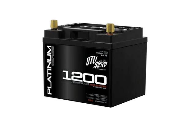 *UTV STEREO - PLATINUM SERIES AGM 1200 BATTERY | UTVS-1200
