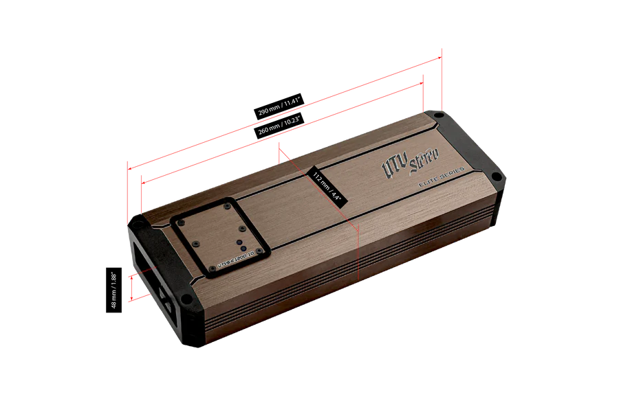 *UTV STEREO - ELITE SERIES 1200W MONOBLOCK AMPLIFIER