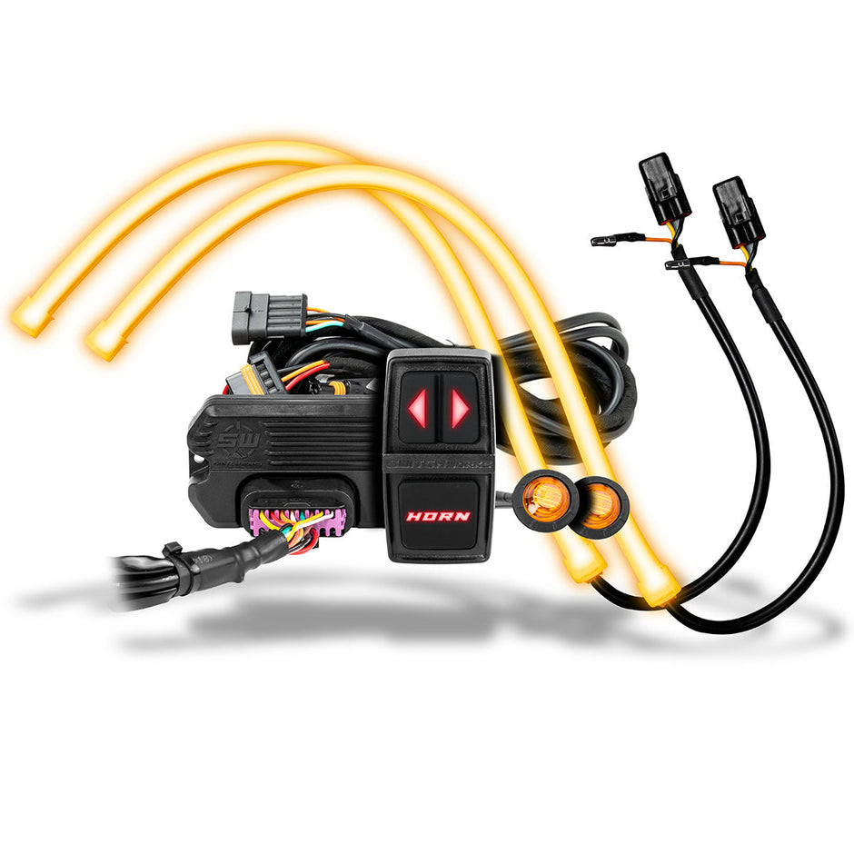 SWITCH Works Tango2 Polaris Xpedition and Xpedition ADV street legal turn signal kit with sequential LED strips