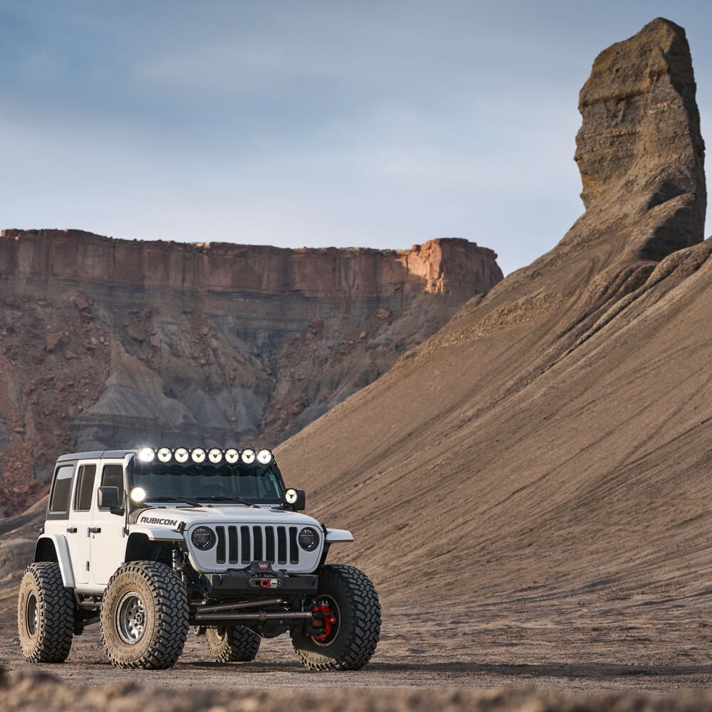 Gravity® Titan™ Overhead Light Bar for Jeep Wrangler JL & Gladiator JT 2018-2026 - #AK-91424
