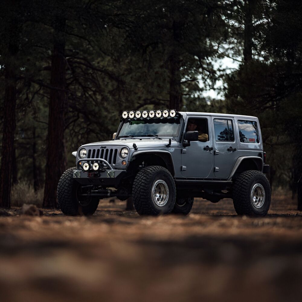 Gravity® Titan™Overhead Light Bar for Jeep Wrangler JK 2007-2018 - #AK-91427