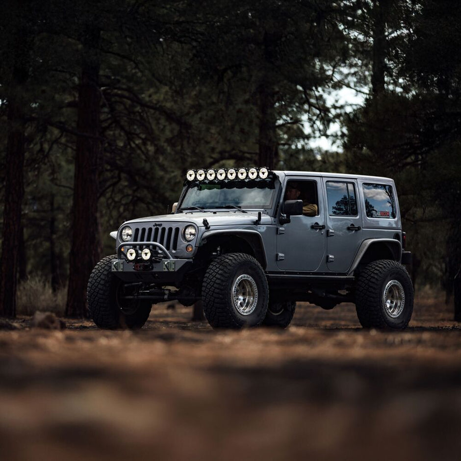 Gravity® Titan™Overhead Light Bar for Jeep Wrangler JK 2007-2018 - #AK-91427