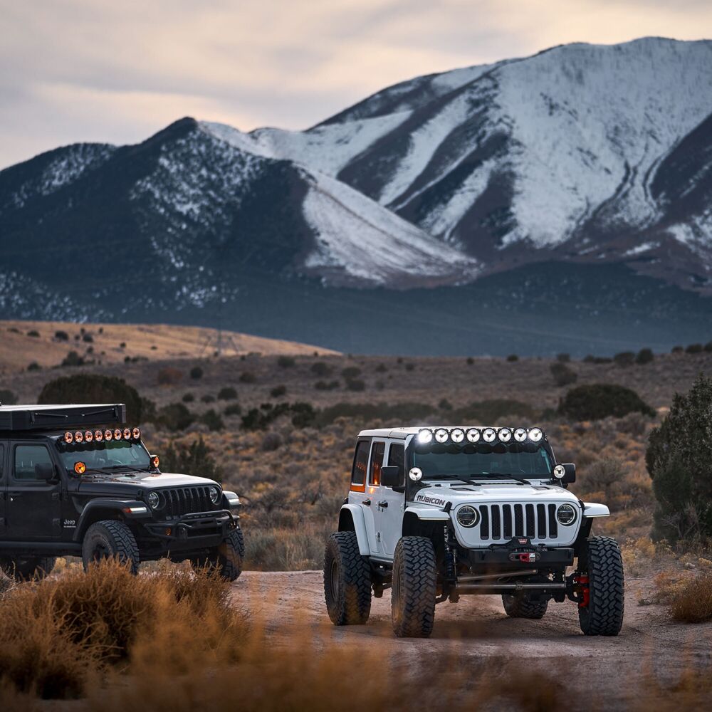 Gravity® Titan™ Overhead Light Bar for Jeep Wrangler JL & Gladiator JT 2018-2026 - #AK-91424