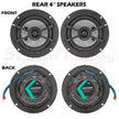 2020-2025 Can-Am Spyder RT Limited 800watt 6-Speaker Plug-&-Play Audio Kit