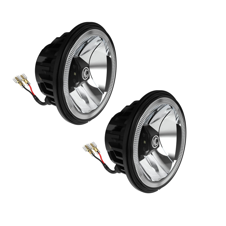 6" Gravity® LED G6 SAE Inserts - Driving Beam - Pair - #42054