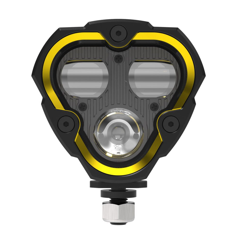 FLEX ERA® 3 Dual Mode SAE Fog LED Light Pods - 2-Light Master Kit - Jeep JK/JL/JT Steel Bumpers - # 97149