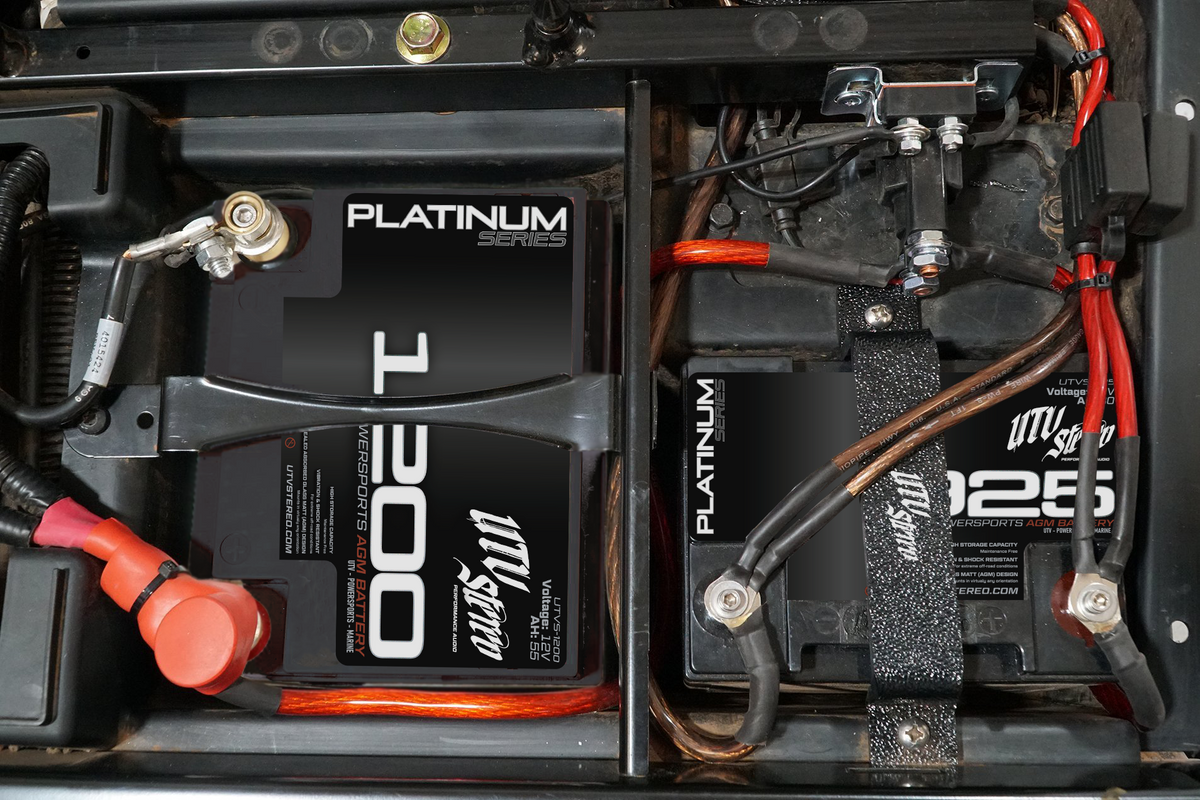 Polaris RZR 2nd Battery Kit | UTVS-RZR-2BATT-KIT