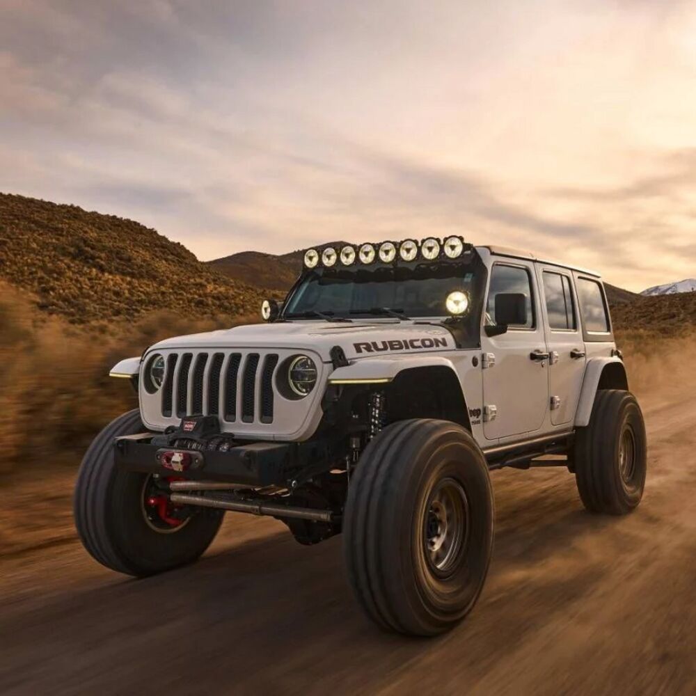 Gravity® Titan™ Overhead Light Bar for Jeep Wrangler JL & Gladiator JT 2018-2026 - #AK-91424