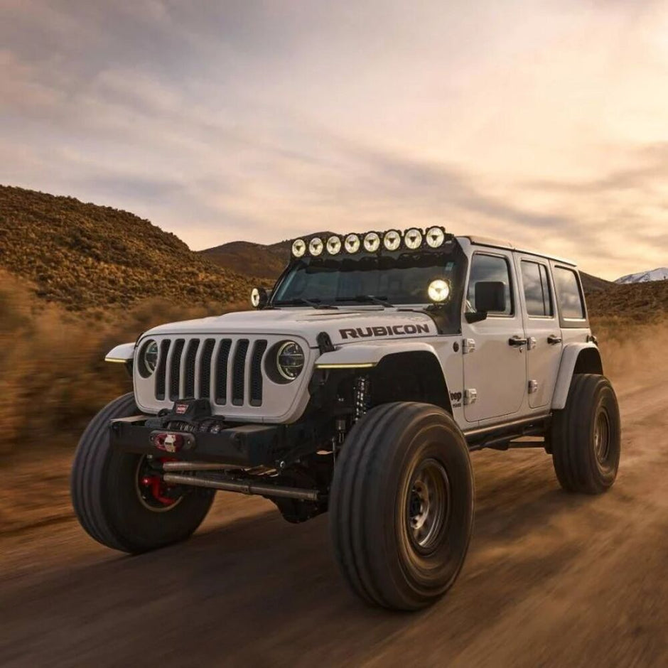 Gravity® Titan™ Overhead Light Bar for Jeep Wrangler JL & Gladiator JT 2018-2026 - #AK-91424