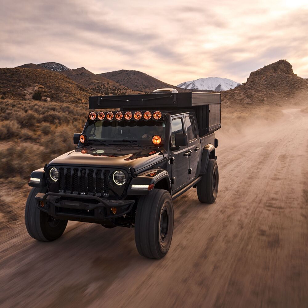 Gravity® Titan™ Overhead Light Bar for Jeep Wrangler JL & Gladiator JT 2018-2026 - #AK-91424