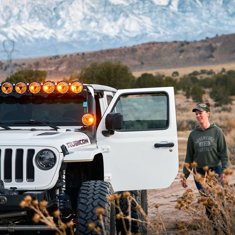 Gravity® Titan™ Overhead Light Bar for Jeep Wrangler JL & Gladiator JT 2018-2026 - #AK-91424