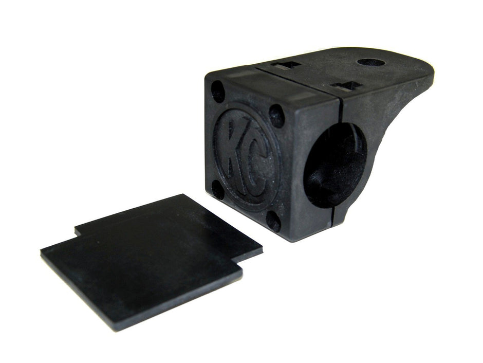 Bracket - Single - Tube Clamp Light Mount - Rubber Adjustment Shims - 1.25" - 1.5" - #7301