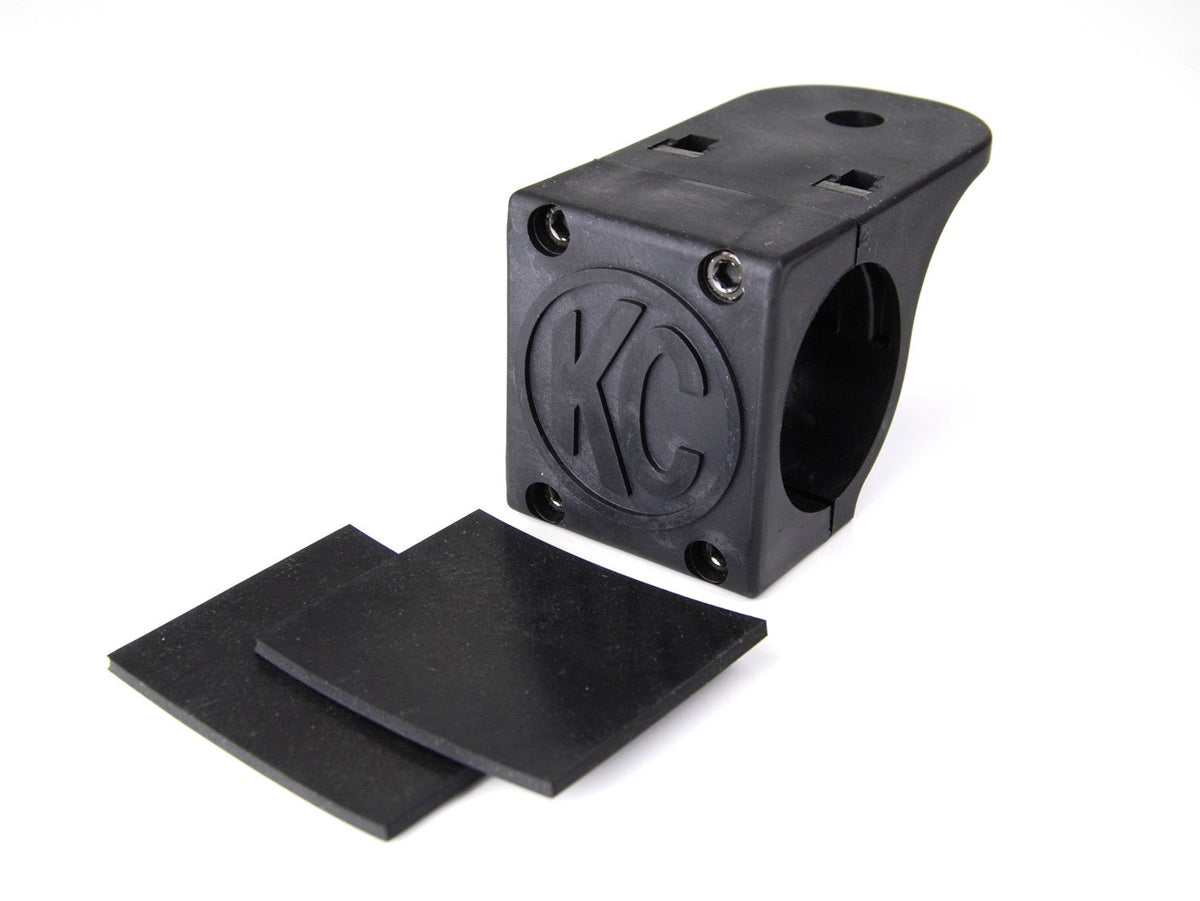 Bracket Set - Tube Clamp Light Mount - Rubber Adjustment Shims - 1.75