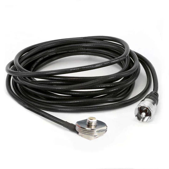 *RUGGED RADIOS - ANTENNA COAX CABLE WITH 3/8 NMO MOUNT