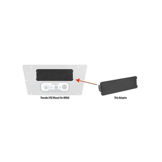 *RUGGED RADIOS - BLOCK OFF PLATE FOR RUGGED M1 , G1, RM60 , GMR45 MOBILE RADIO MOUNTS
