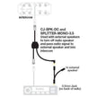 *RUGGED RADIOS - MINI EXTERNAL SPEAKER FOR MOBILE RADIOS
