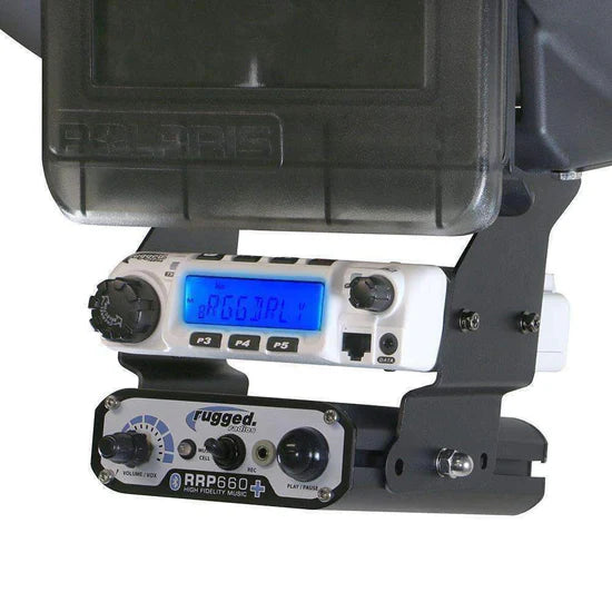 *RUGGED RADIOS - POLARIS XP1 BELOW DASH MOUNT FOR RUGGED RADIOS AND INTERCOM