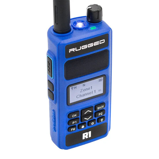 *RUGGED RADIOS - RUGGED R1 - BUSINESS BAND TWO WAY HANDHELD RADIO - DIGITAL AND ANALOG
