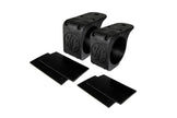 Bracket Set - Tube Clamp Light Mount - Rubber Adjustment Shims - 2.75