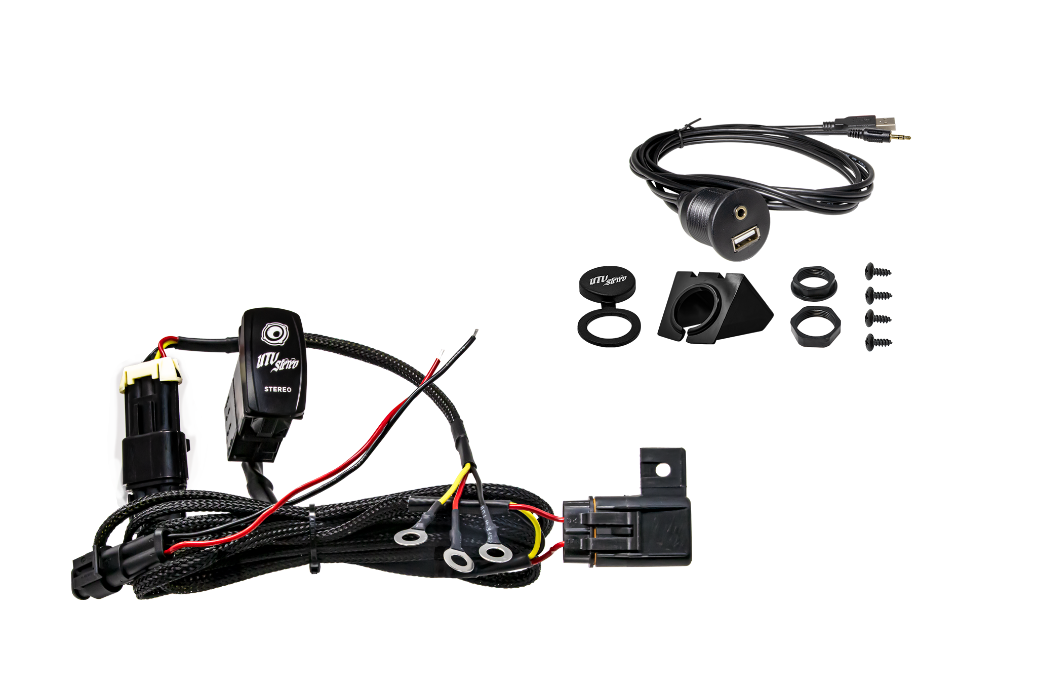 '25 RZR® Pro Series Head Unit Mount | UTVS-PRO2-HUMT-DASHKIT-RKR