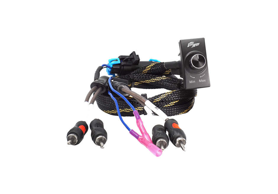 Can-Am® Maverick R BRP GO Subwoofer RCA Output Harness + Remote | UTVS-R-GO-SUB-OUT