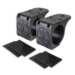 Bracket Set - Tube Clamp Light Mount - Rubber Adjustment Shims - 1.75